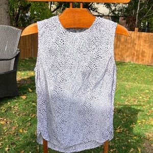 Equipment Cheetah Silk Tank Top
